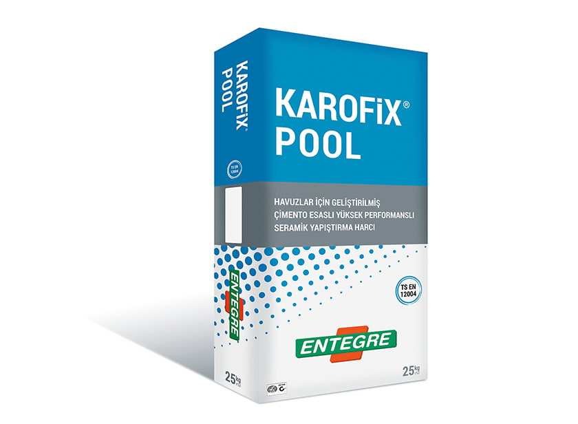 KAROFiX® POOL Çimento Esaslı Seramik Yapıştırma Harcı BEYAZ C2TE