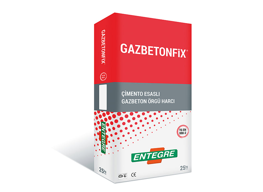 GAZBETONFiX® Çimento Esaslı Gazbeton Örgü Harcı