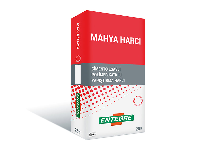 MAHYA HARCI - Çimento Esaslı Polimer Katkılı Yapıştırma Harcı