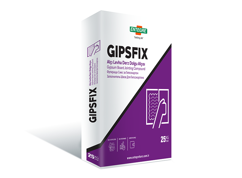 GIPSFIX Alçı Levha Derz Dolgu Alçısı