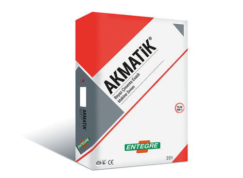 AKMATİK Beyaz Çimento Esaslı Makine Sıvası