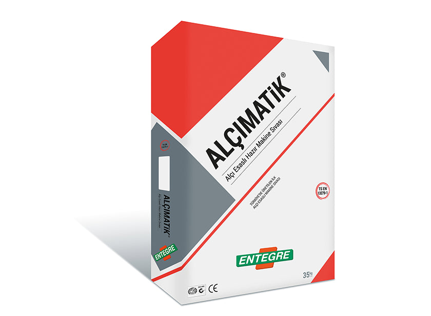 ALÇIMATİK Alçı Esaslı Hazır Makine Sıvası