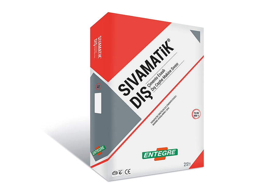 SIVAMATİK DIŞ Çimento Esaslı Dış Cephe Makine Sıvası